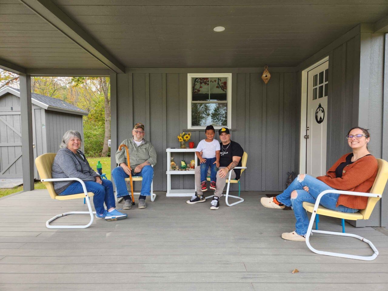 Neighbors porch Neighbors porch